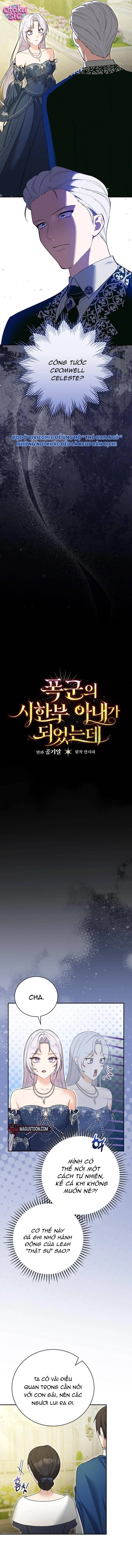 Tôi Trở Thành Người Vợ Đoản Mệnh Của Tên Bạo Chúaa - Chap 13 - Trang 3