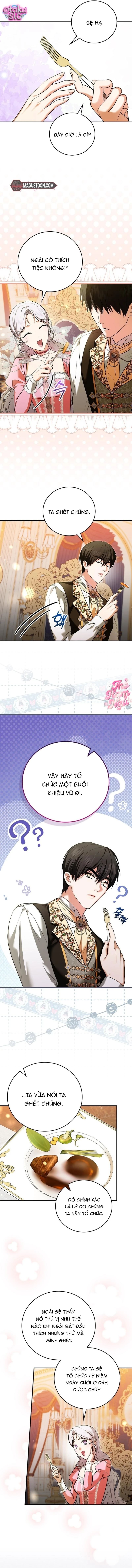 Tôi Trở Thành Người Vợ Đoản Mệnh Của Tên Bạo Chúaa - Chap 15 - Trang 4