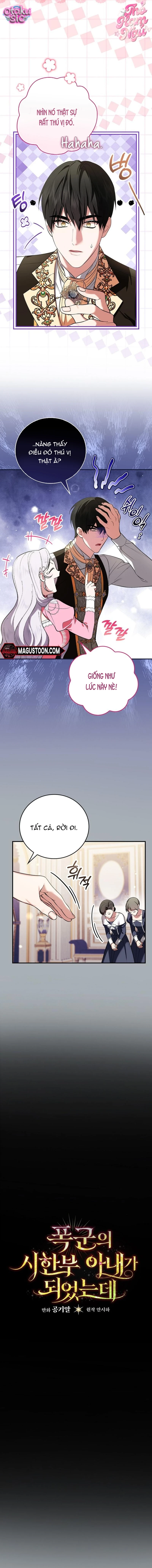 Tôi Trở Thành Người Vợ Đoản Mệnh Của Tên Bạo Chúaa - Chap 16 - Trang 2