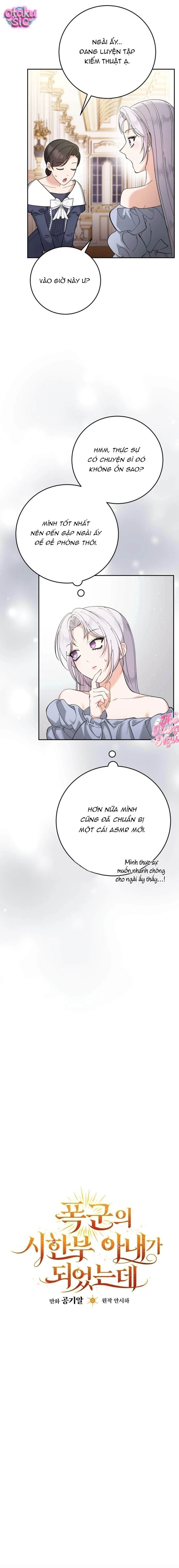 Tôi Trở Thành Người Vợ Đoản Mệnh Của Tên Bạo Chúaa - Chap 20 - Trang 3