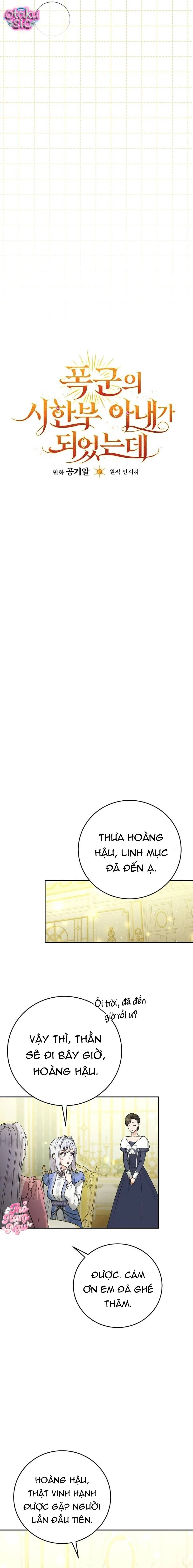 Tôi Trở Thành Người Vợ Đoản Mệnh Của Tên Bạo Chúaa - Chap 22 - Trang 11