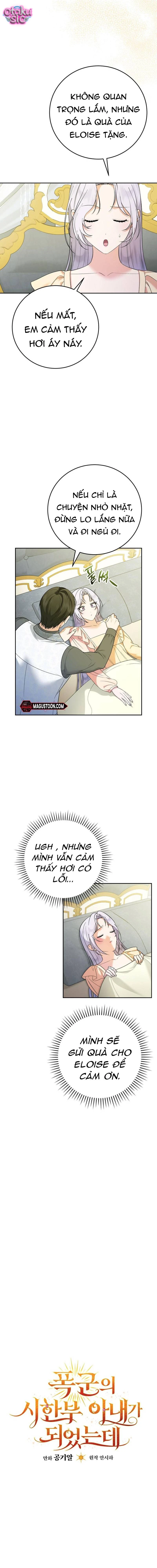 Tôi Trở Thành Người Vợ Đoản Mệnh Của Tên Bạo Chúaa - Chap 25 - Trang 7