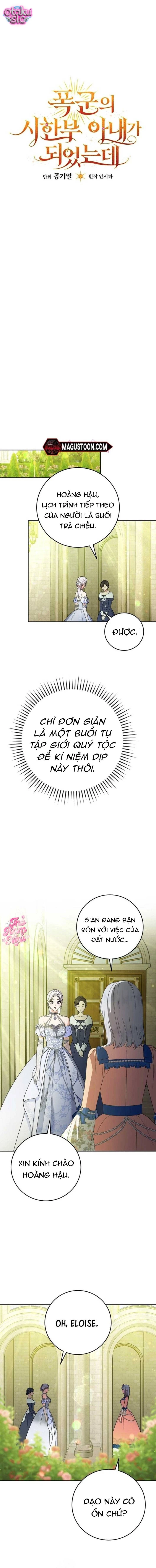 Tôi Trở Thành Người Vợ Đoản Mệnh Của Tên Bạo Chúaa - Chap 30 - Trang 13