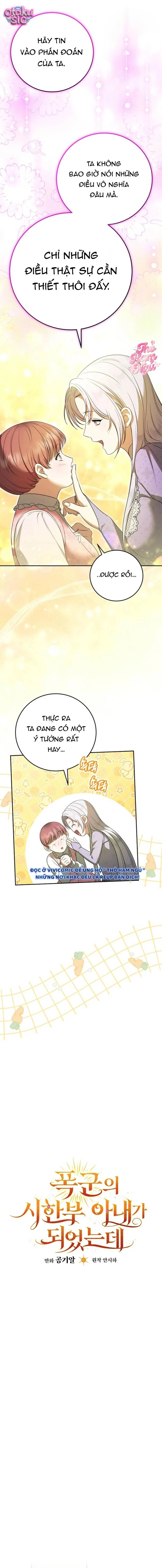 Tôi Trở Thành Người Vợ Đoản Mệnh Của Tên Bạo Chúaa - Chap 40 - Trang 12