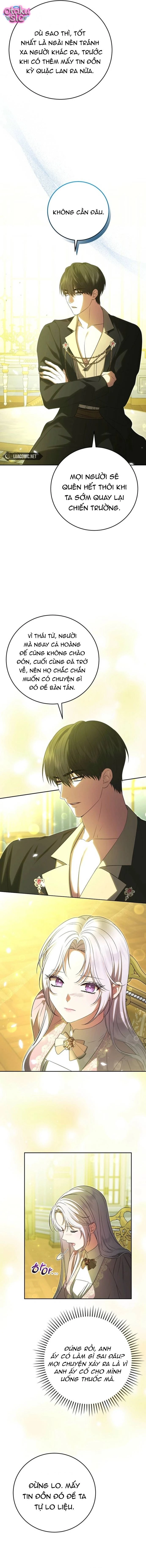 Tôi Trở Thành Người Vợ Đoản Mệnh Của Tên Bạo Chúaa - Chap 45 - Trang 14