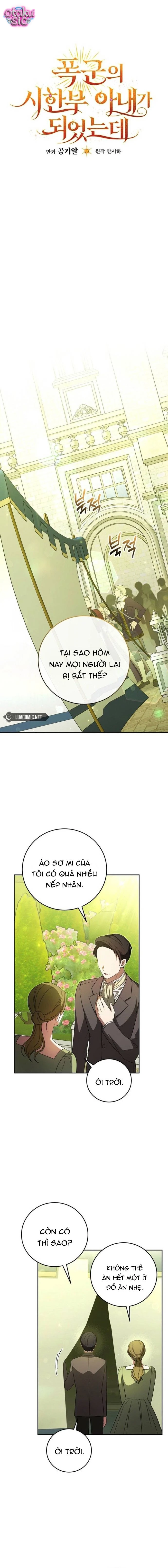 Tôi Trở Thành Người Vợ Đoản Mệnh Của Tên Bạo Chúaa - Chap 46 - Trang 12