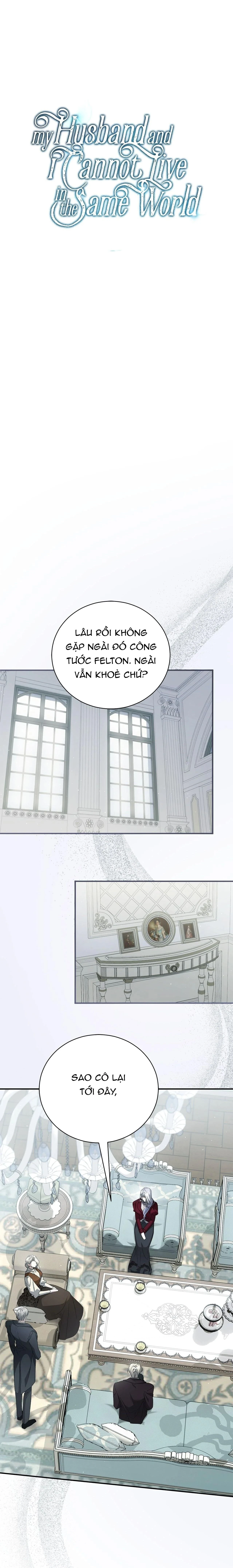 Tôi và chồng tôi không sống cùng một thế giới - Chap 32 - Trang 8