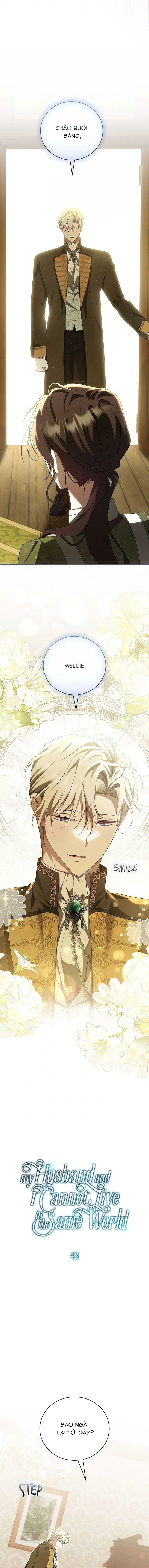 Tôi và chồng tôi không sống cùng một thế giới - Chap 43 - Trang 5