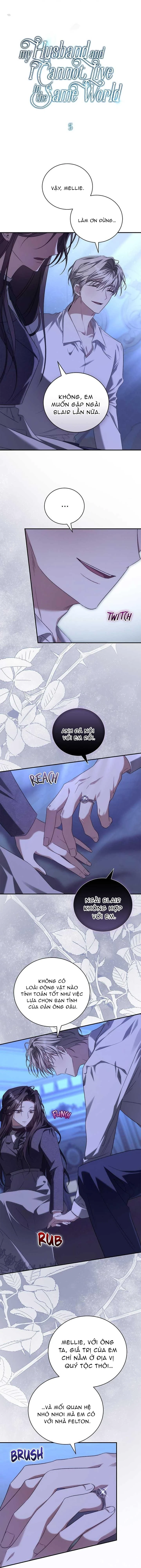 Tôi và chồng tôi không sống cùng một thế giới - Chap 5 - Trang 4