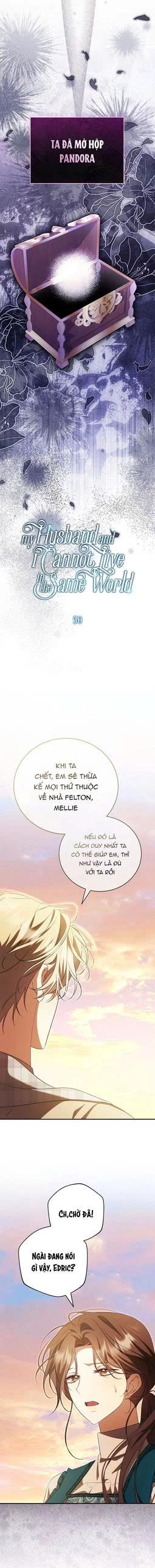 Tôi và chồng tôi không sống cùng một thế giới - Chap 50 - Trang 8