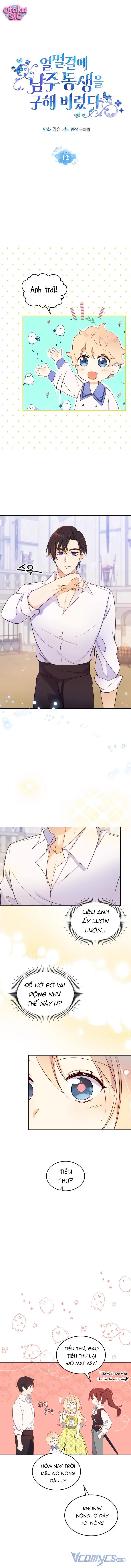 Tôi Vô Tình Cứu Được Em Trai Nam Chính - Chap 12 - Trang 1
