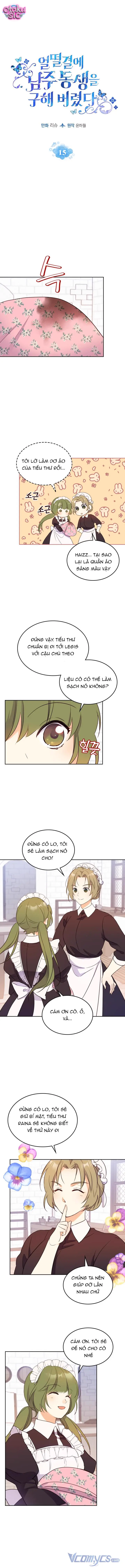Tôi Vô Tình Cứu Được Em Trai Nam Chính - Chap 15 - Trang 1