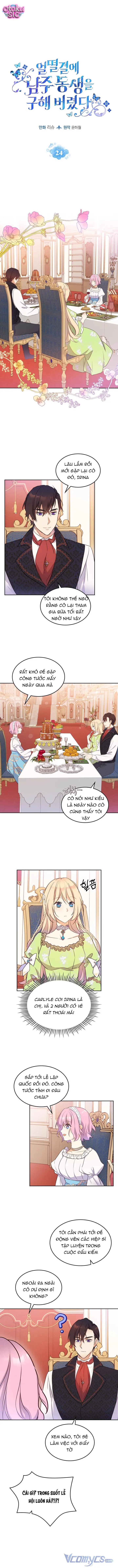 Tôi Vô Tình Cứu Được Em Trai Nam Chính - Chap 24 - Trang 1