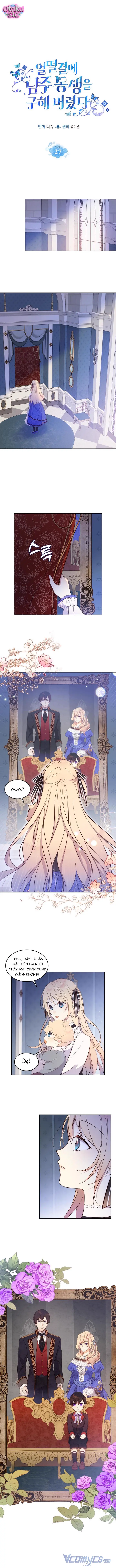 Tôi Vô Tình Cứu Được Em Trai Nam Chính - Chap 27 - Trang 1
