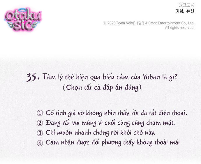 Trắc Nghiệm 4 Lựa Chọn - Chap 35 - Trang 67