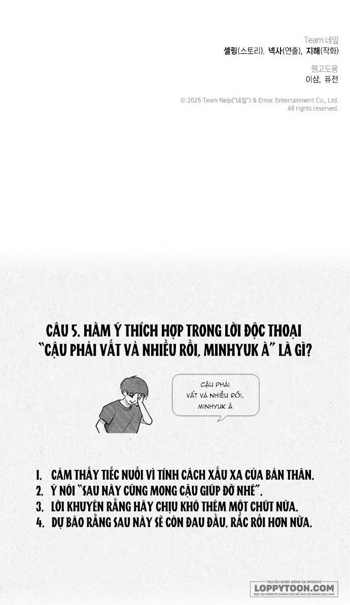 Trắc Nghiệm 4 Lựa Chọn - Chap 5 - Trang 69