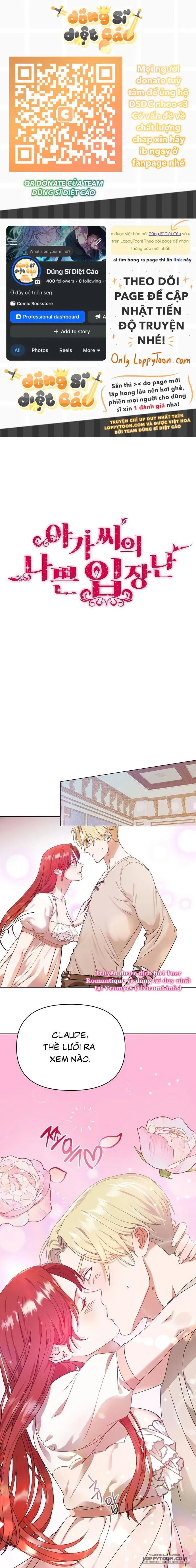 Trò Đùa Xấu Xa Của Tiểu Thư - Chap 1 - Trang 1