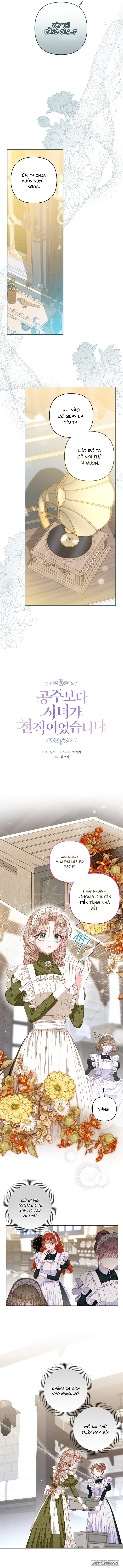 Trở Thành Hầu Nữ Còn Quan Trọng Hơn Là Làm Công Chúa - Chap 36 - Trang 3