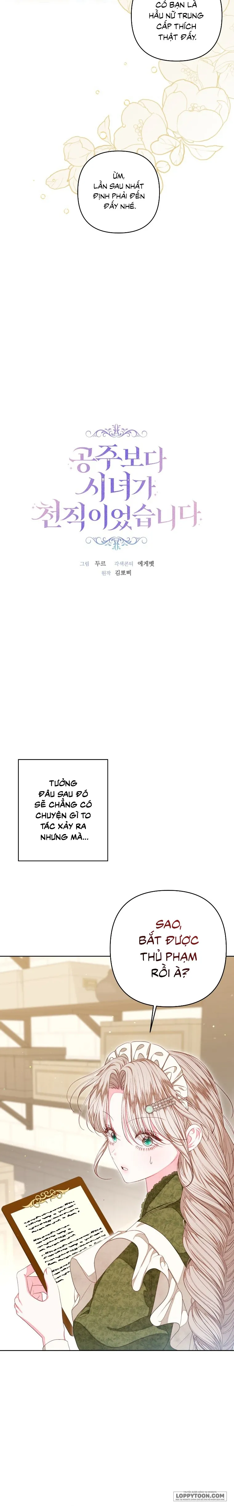 Trở Thành Hầu Nữ Còn Quan Trọng Hơn Là Làm Công Chúa - Chap 41 - Trang 10