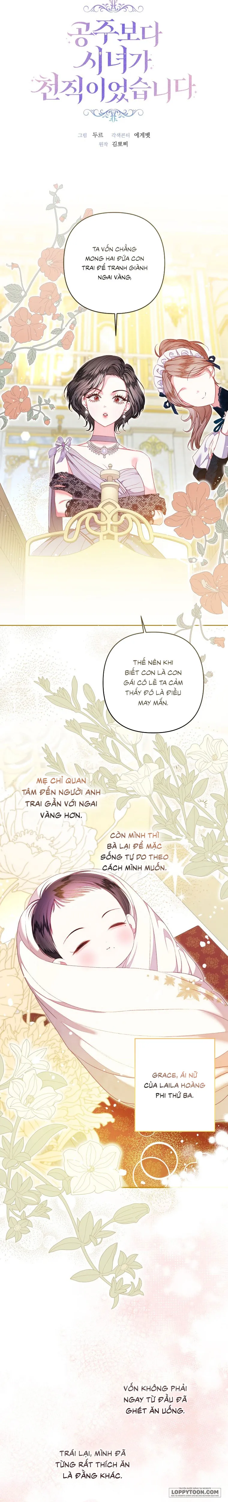 Trở Thành Hầu Nữ Còn Quan Trọng Hơn Là Làm Công Chúa - Chap 43 - Trang 4