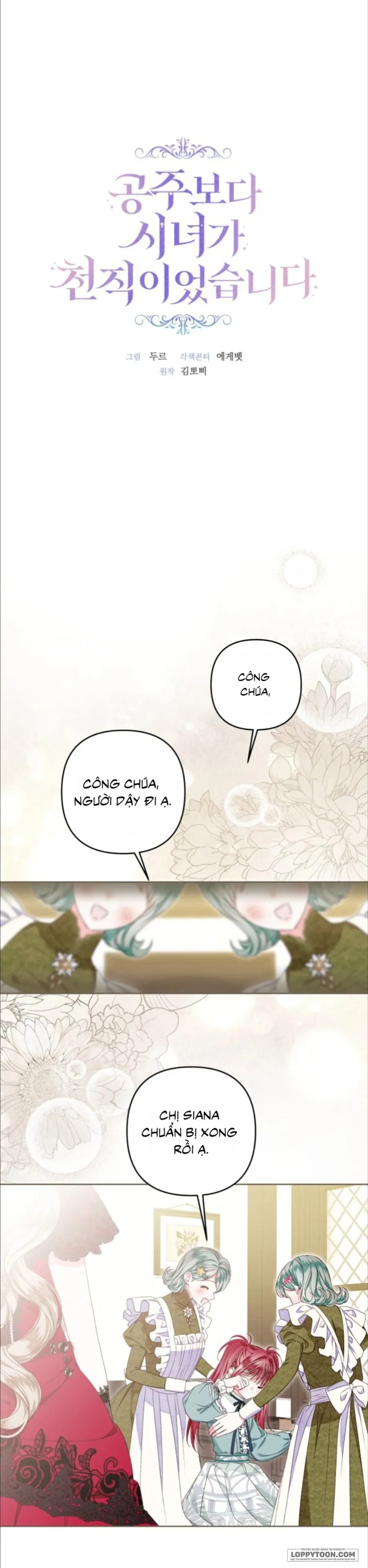 Trở Thành Hầu Nữ Còn Quan Trọng Hơn Là Làm Công Chúa - Chap 55 - Trang 5
