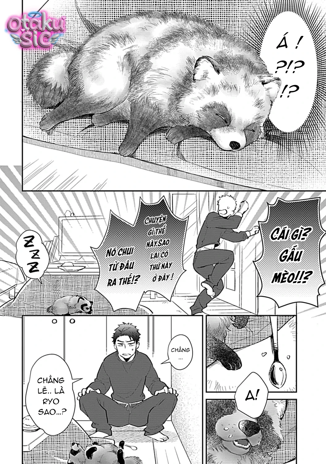Trở Thành Một Gia Đình Cùng Hai Anh Em Tanuki - Chap 1 - Trang 7