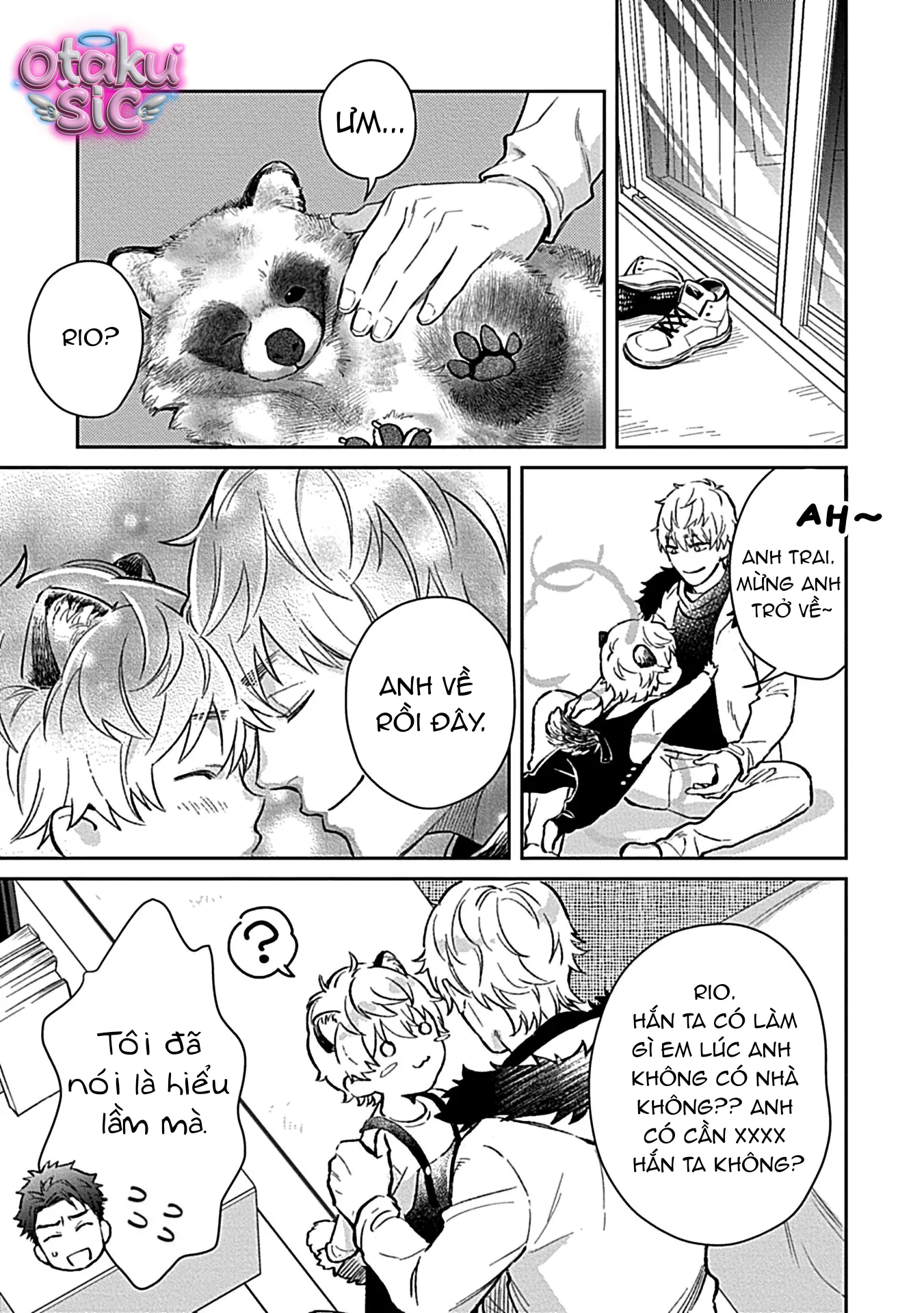 Trở Thành Một Gia Đình Cùng Hai Anh Em Tanuki - Chap 2 - Trang 14