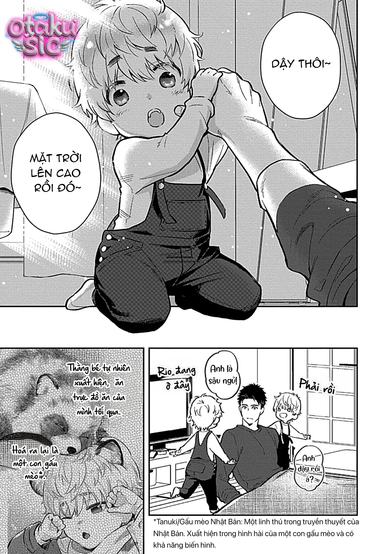 Trở Thành Một Gia Đình Cùng Hai Anh Em Tanuki - Chap 2 - Trang 4