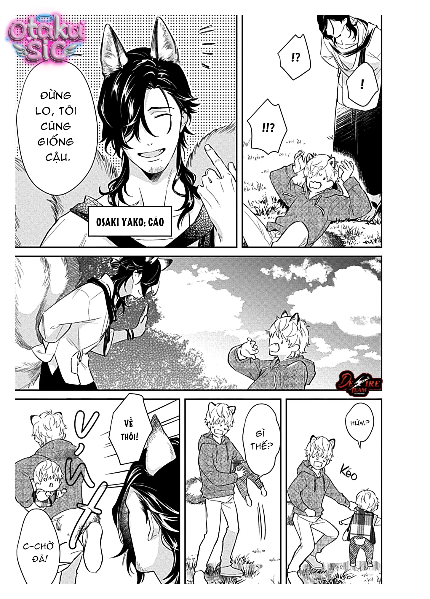 Trở Thành Một Gia Đình Cùng Hai Anh Em Tanuki - Chap 3 - Trang 13
