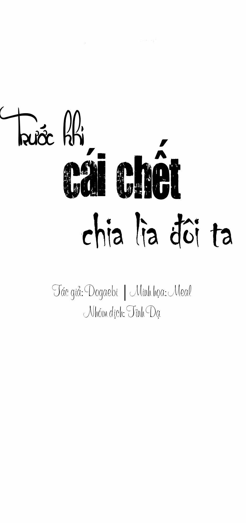 Trước Khi Cái Chết Chia Lìa Đôi Ta - Chap 23 - Trang 4