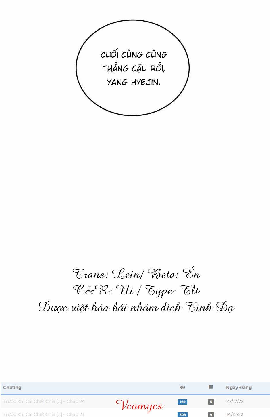 Trước Khi Cái Chết Chia Lìa Đôi Ta - Chap 37 - Trang 61