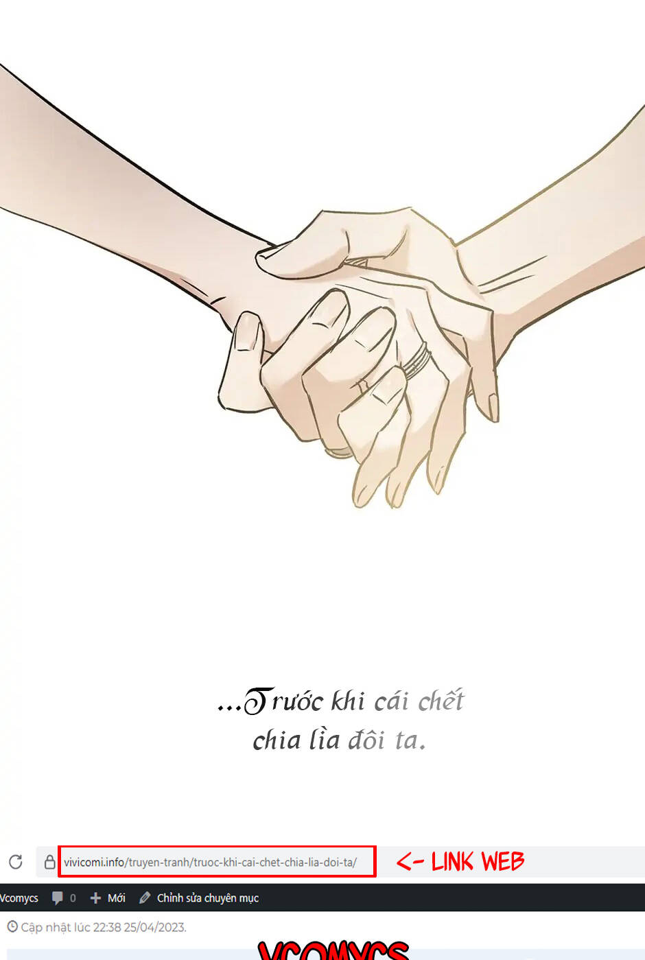 Trước Khi Cái Chết Chia Lìa Đôi Ta - Chap 76 - Trang 129