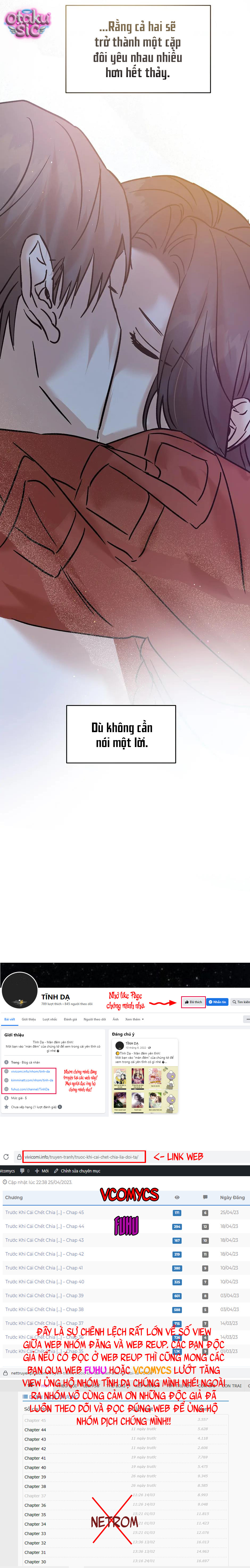 Trước Khi Cái Chết Chia Lìa Đôi Ta - Chap 84 - Trang 19