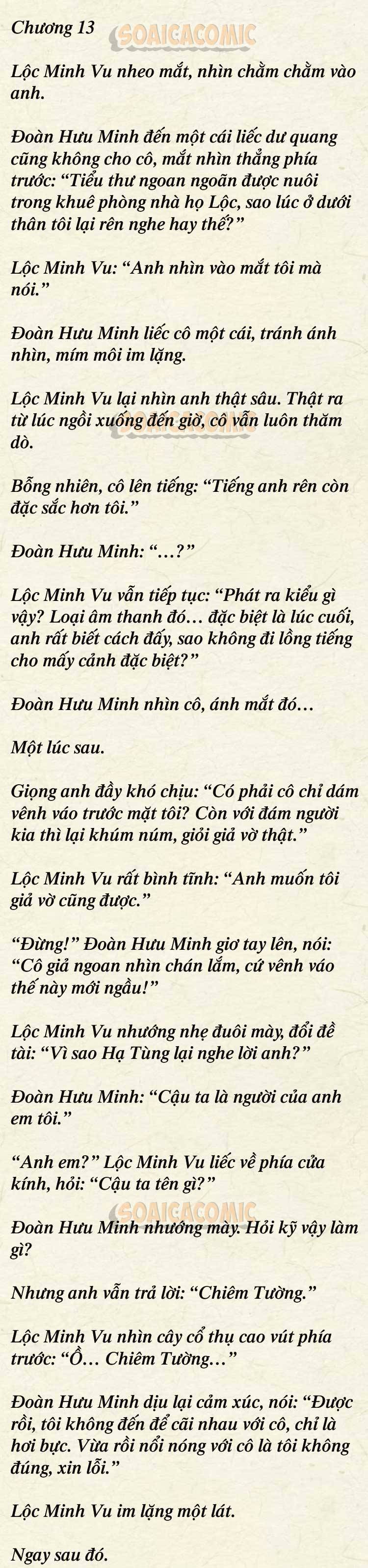 [TRUYỆN CHỮ] Cưng Chiều Em Đến Tận Cùng - Chap 13 - Trang 1