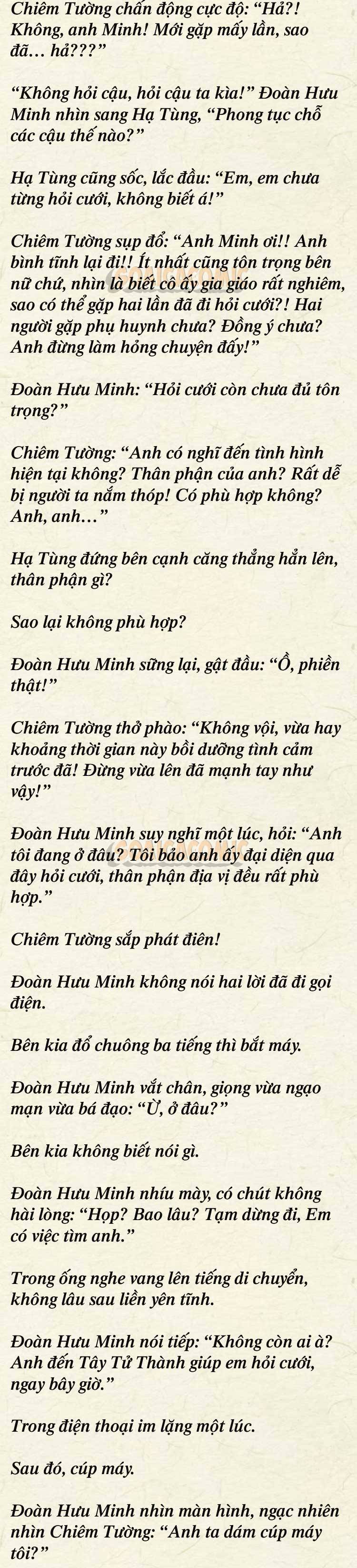 [TRUYỆN CHỮ] Cưng Chiều Em Đến Tận Cùng - Chap 14 - Trang 2