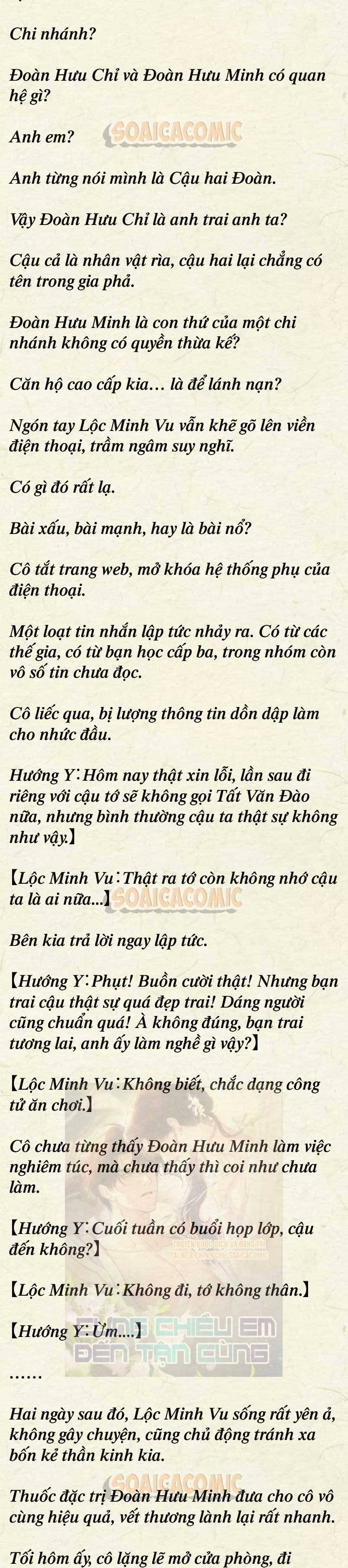 [TRUYỆN CHỮ] Cưng Chiều Em Đến Tận Cùng - Chap 23 - Trang 4