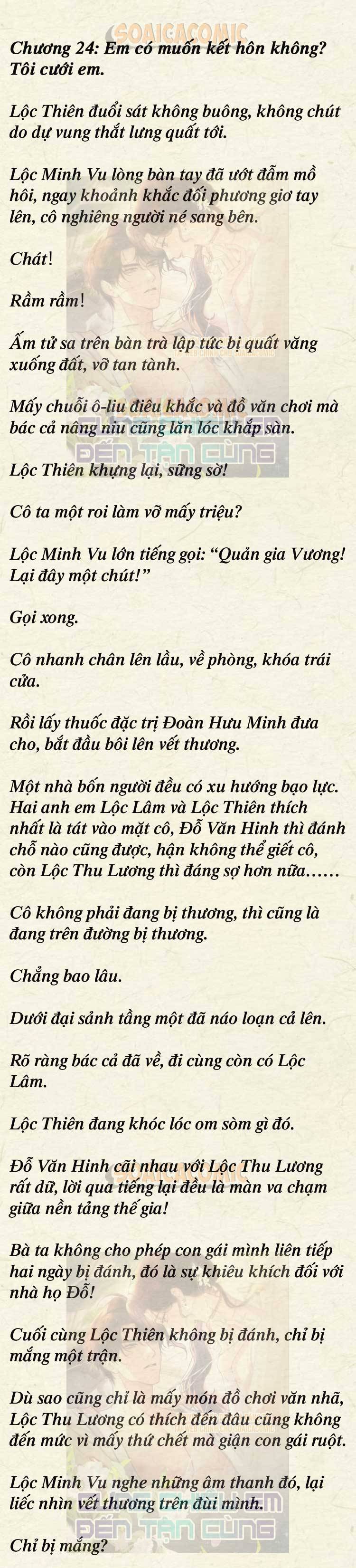 [TRUYỆN CHỮ] Cưng Chiều Em Đến Tận Cùng - Chap 24 - Trang 1