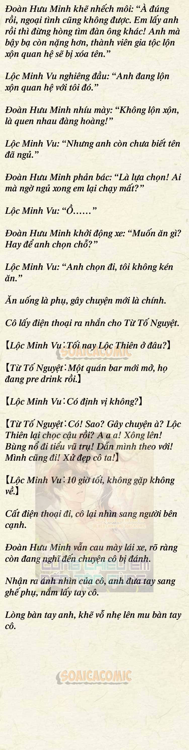 [TRUYỆN CHỮ] Cưng Chiều Em Đến Tận Cùng - Chap 24 - Trang 5
