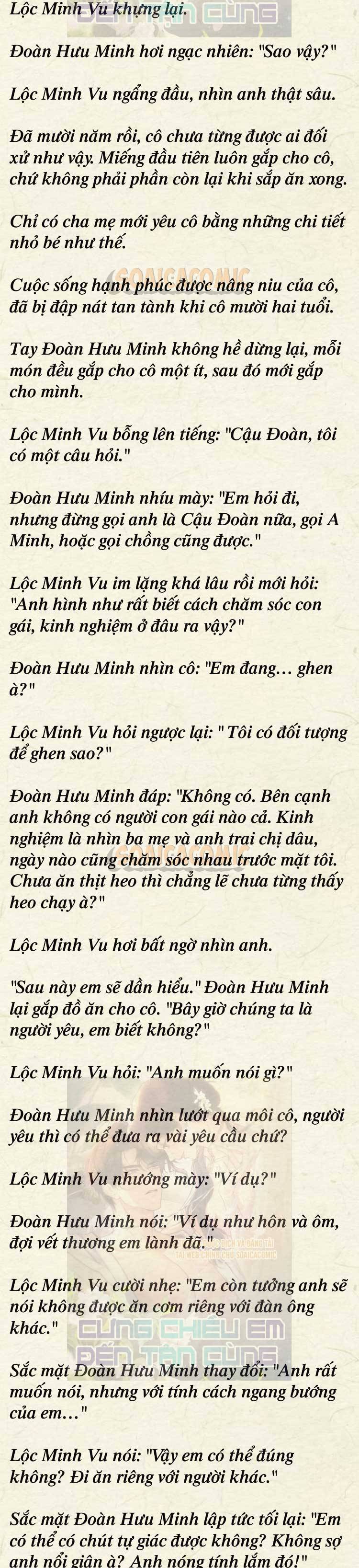 [TRUYỆN CHỮ] Cưng Chiều Em Đến Tận Cùng - Chap 25 - Trang 2