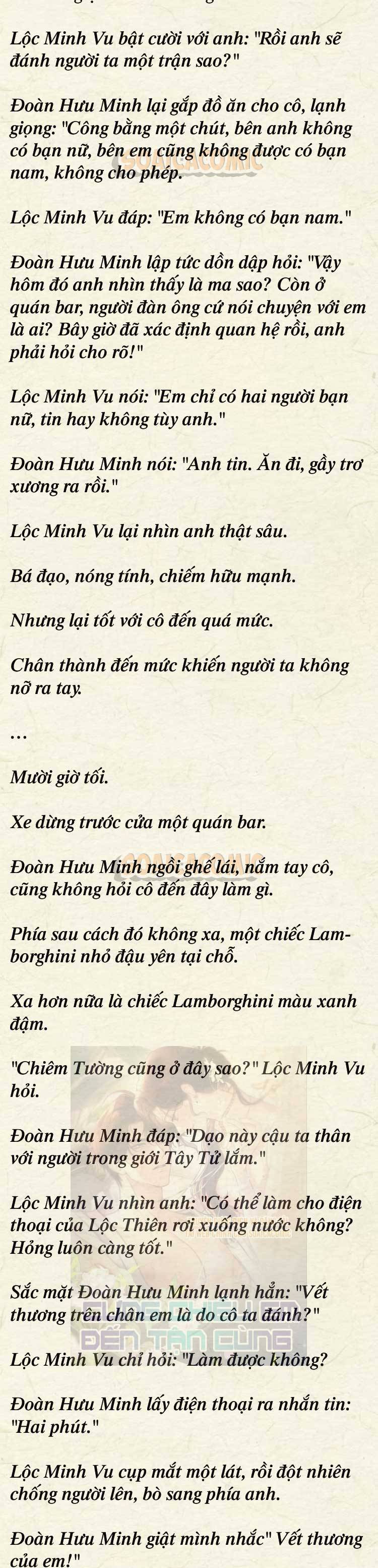 [TRUYỆN CHỮ] Cưng Chiều Em Đến Tận Cùng - Chap 25 - Trang 3