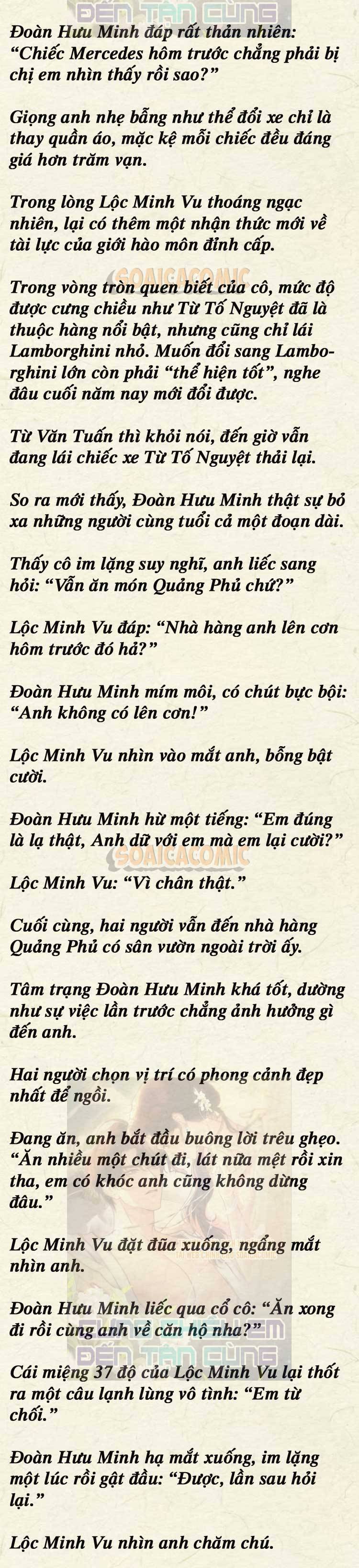 [TRUYỆN CHỮ] Cưng Chiều Em Đến Tận Cùng - Chap 28 - Trang 2