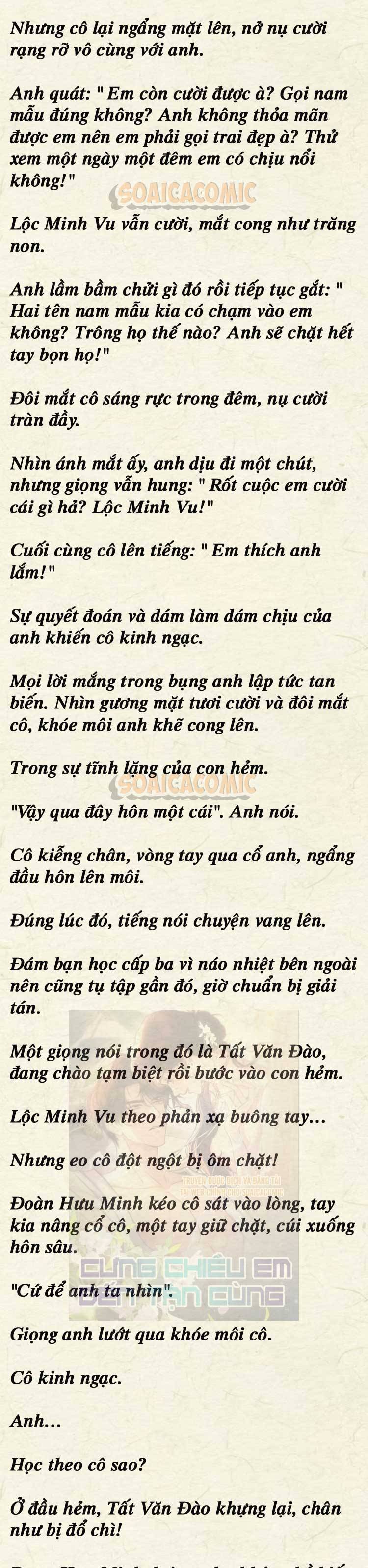 [TRUYỆN CHỮ] Cưng Chiều Em Đến Tận Cùng - Chap 31 - Trang 2