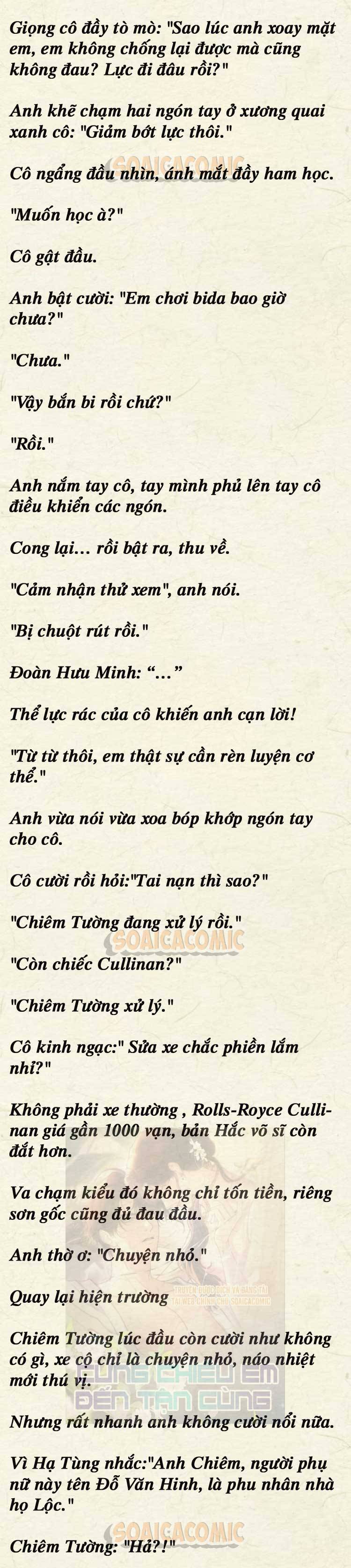 [TRUYỆN CHỮ] Cưng Chiều Em Đến Tận Cùng - Chap 31 - Trang 4