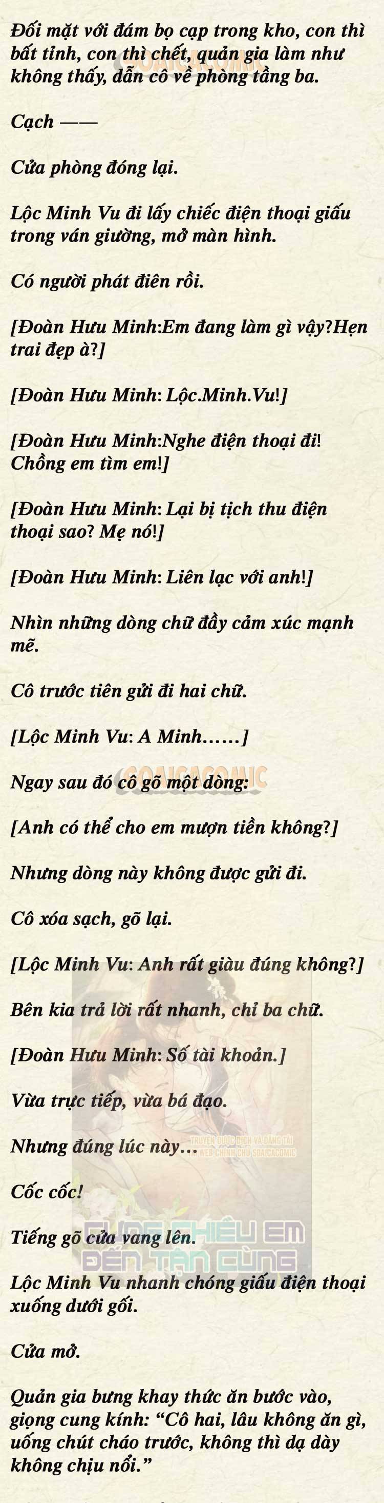 [TRUYỆN CHỮ] Cưng Chiều Em Đến Tận Cùng - Chap 34 - Trang 3