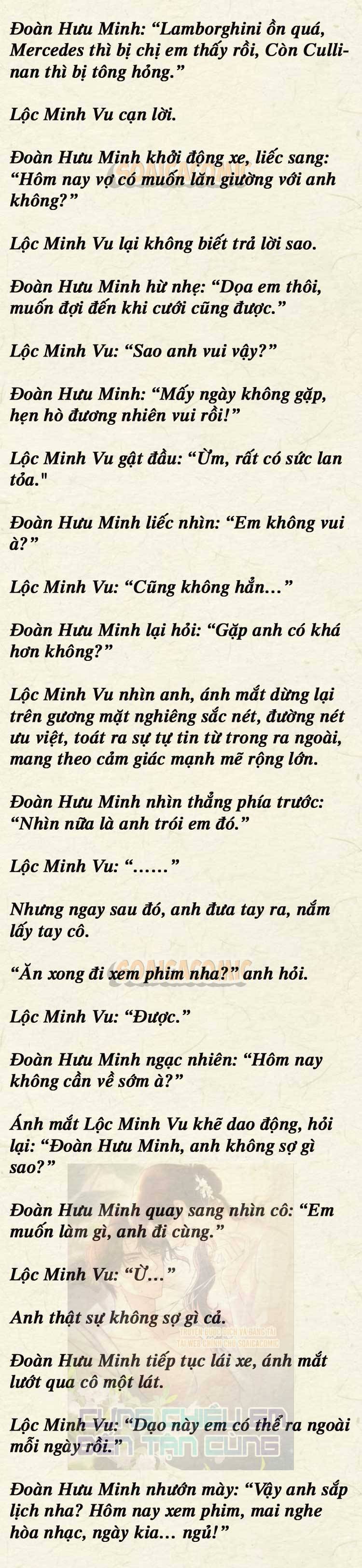 [TRUYỆN CHỮ] Cưng Chiều Em Đến Tận Cùng - Chap 38 - Trang 4