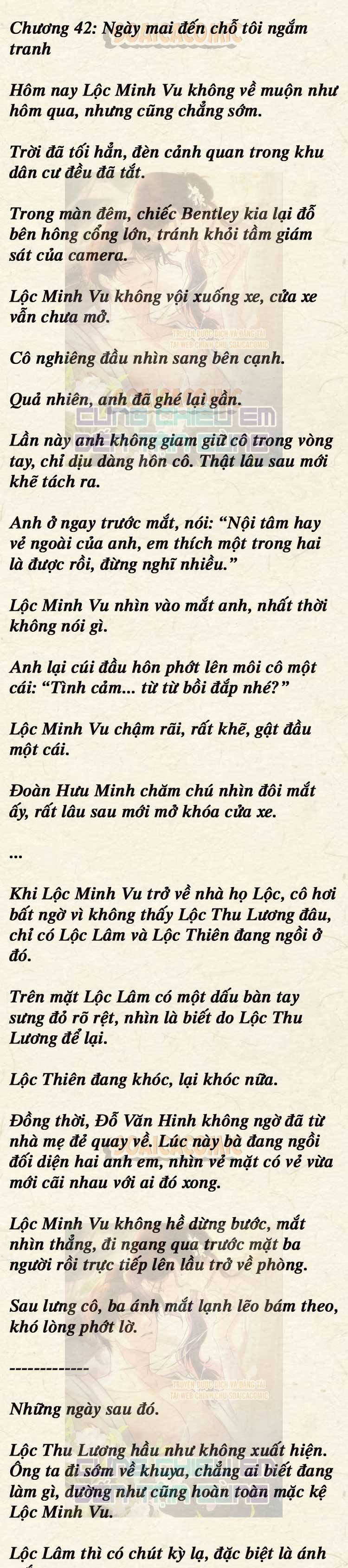 [TRUYỆN CHỮ] Cưng Chiều Em Đến Tận Cùng - Chap 42 - Trang 1