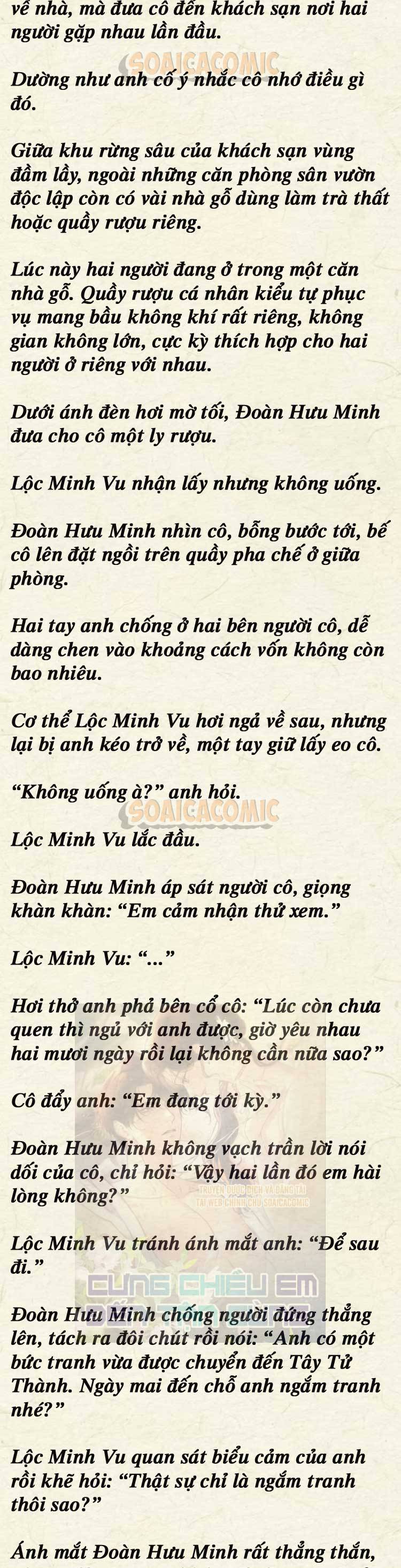[TRUYỆN CHỮ] Cưng Chiều Em Đến Tận Cùng - Chap 42 - Trang 3