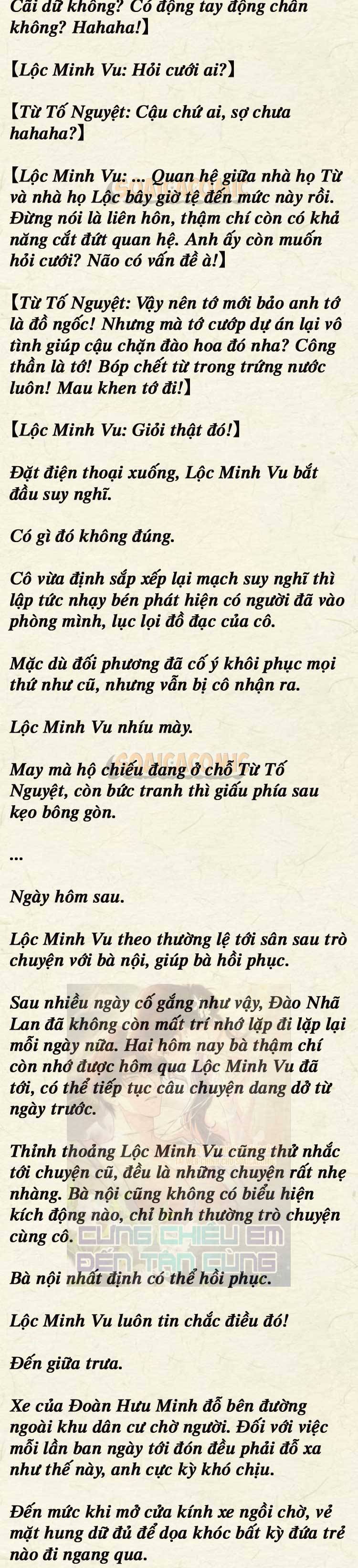 [TRUYỆN CHỮ] Cưng Chiều Em Đến Tận Cùng - Chap 43 - Trang 2