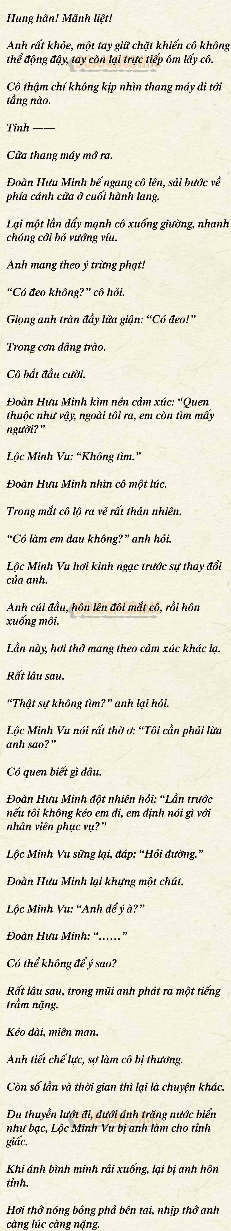[TRUYỆN CHỮ] Cưng Chiều Em Đến Tận Cùng - Chap 5 - Trang 3