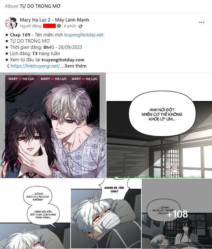 Tự Do Trong Mơ - Chap 109.1 - Trang 2